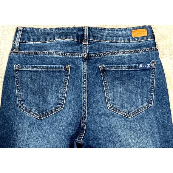 Seven7 Weekend Slim Fit Jean Flattering Straight Leg Super Stretch Denim Size 4 - Picture 3 of 14